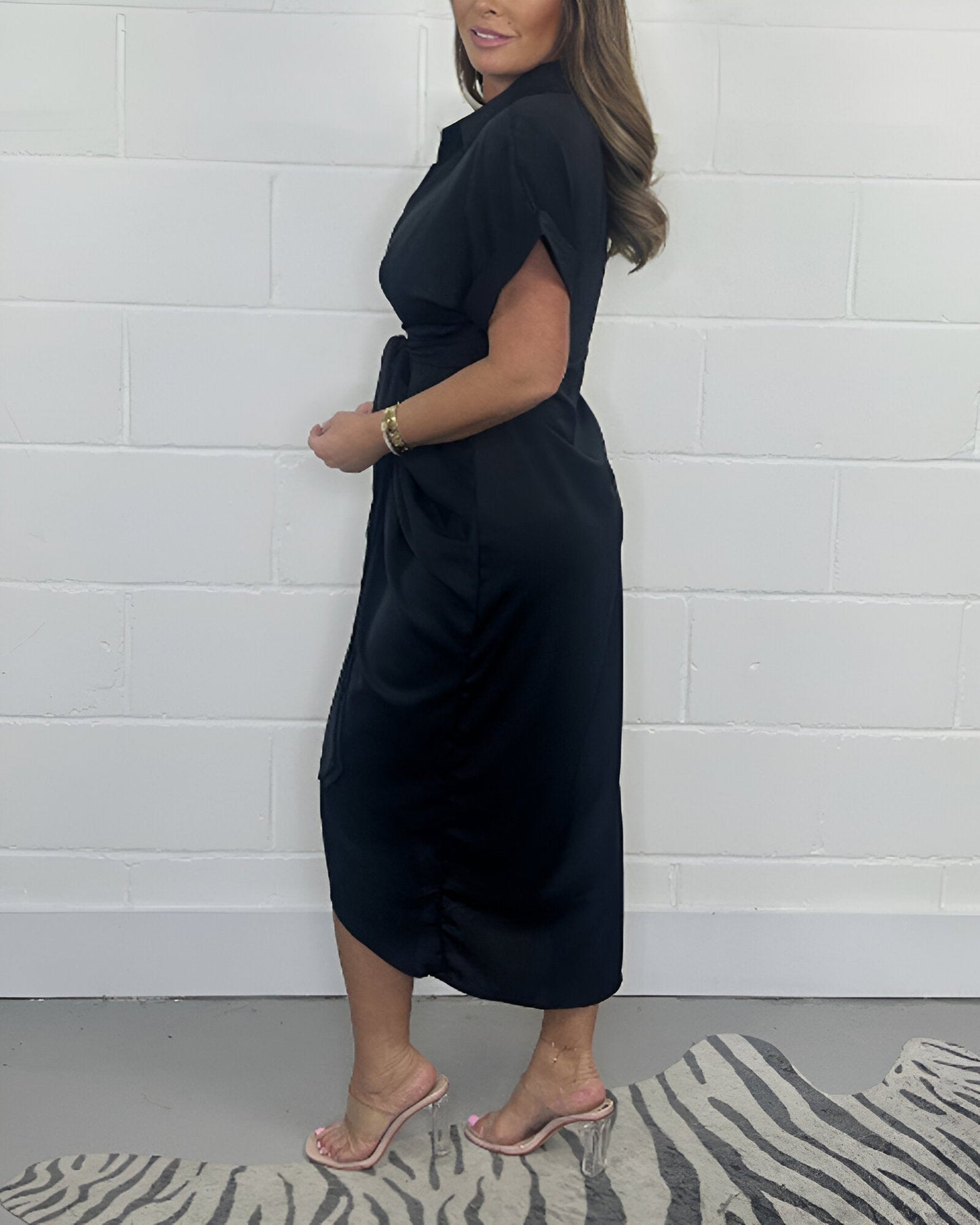 Elise™ | Stijlvolle Geplooide Jurk