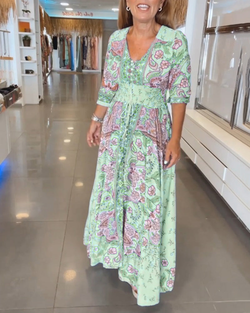 NOËLLE™ | Jurk met V-Hals