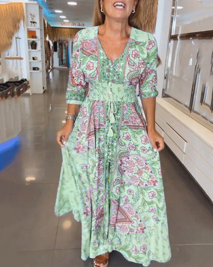 NOËLLE™ | Jurk met V-Hals