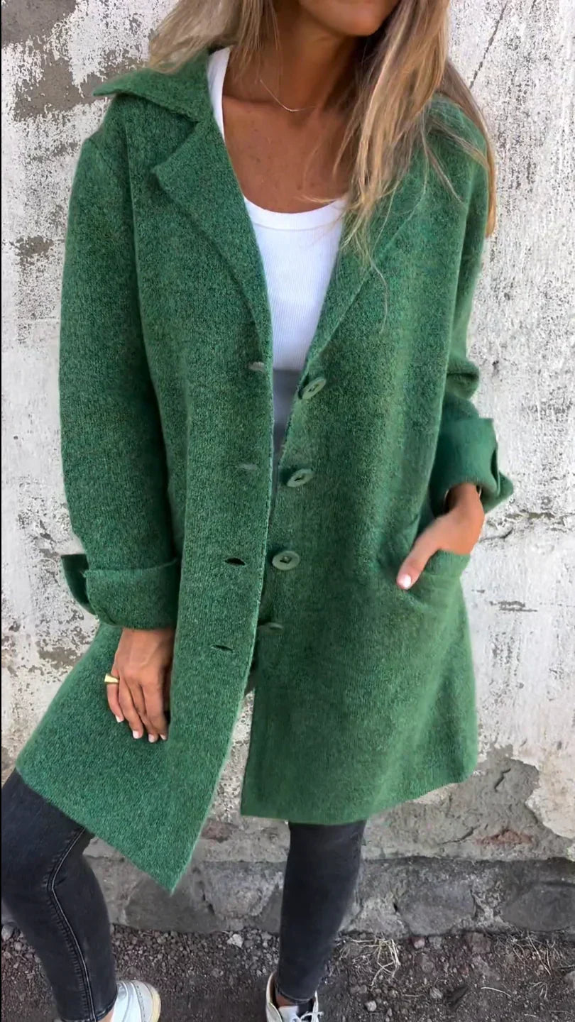 NOËLLE™ | Modern Classic Wool Coat