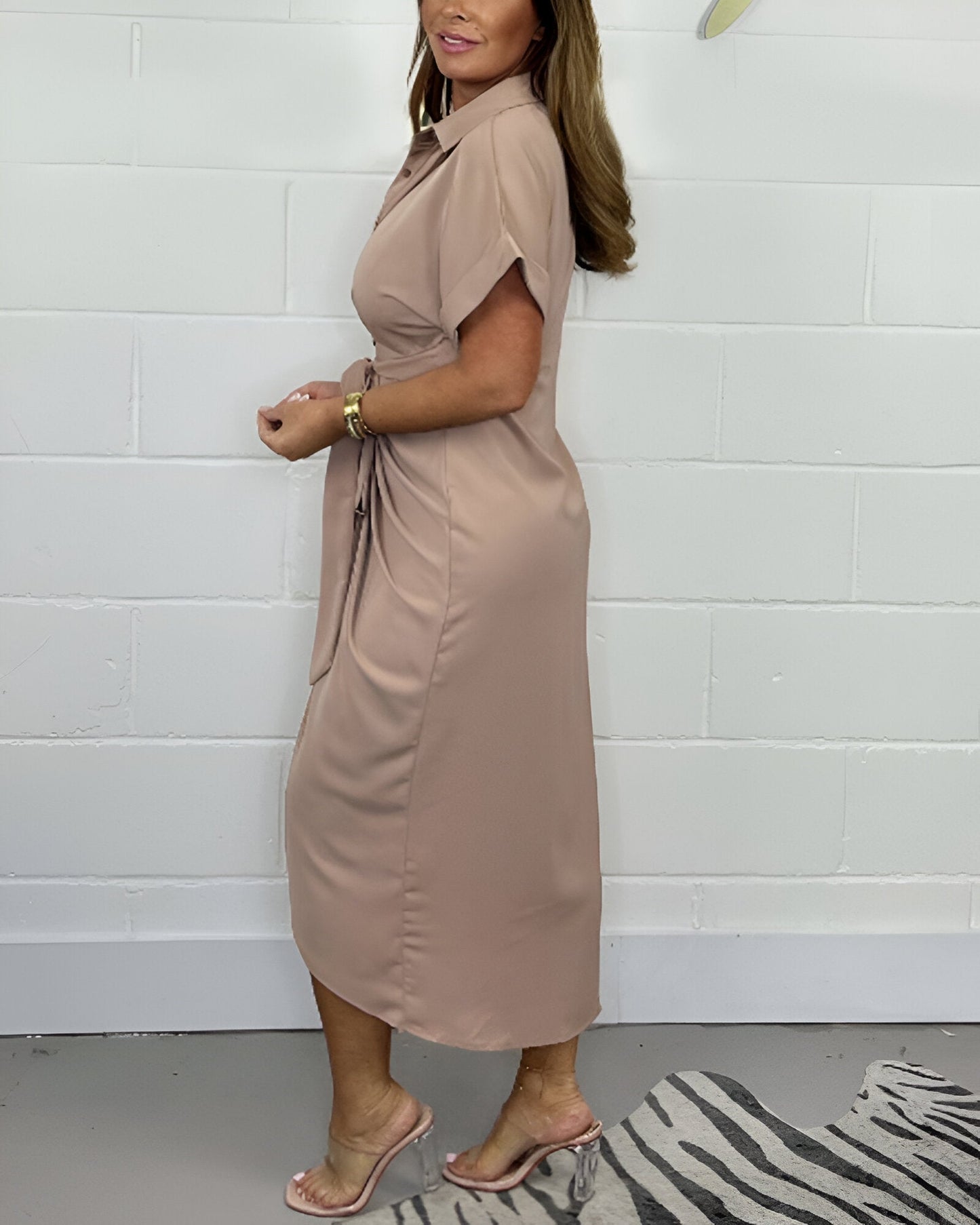 Elise™ | Stijlvolle Geplooide Jurk