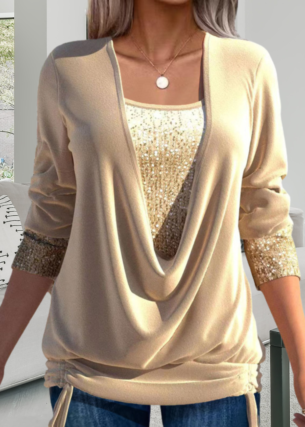 NOËLLE™ | Elegante tweedelige top