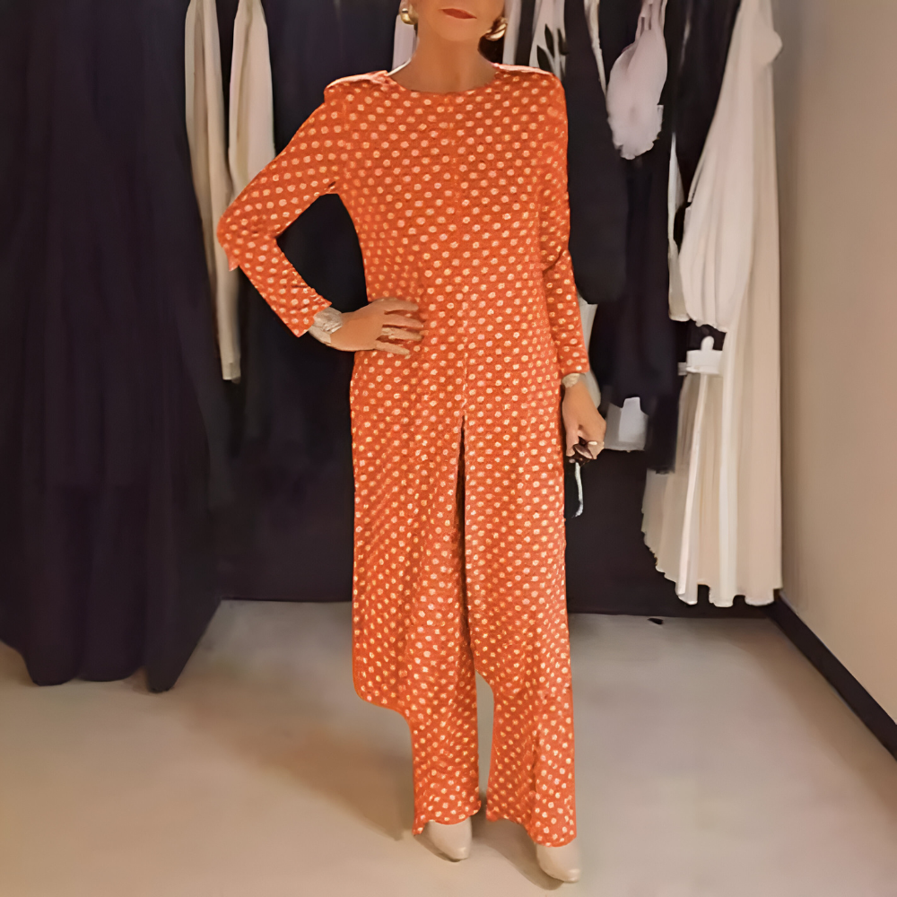 Annemarie™ | Tweedelige Set met Vrolijke Stippen