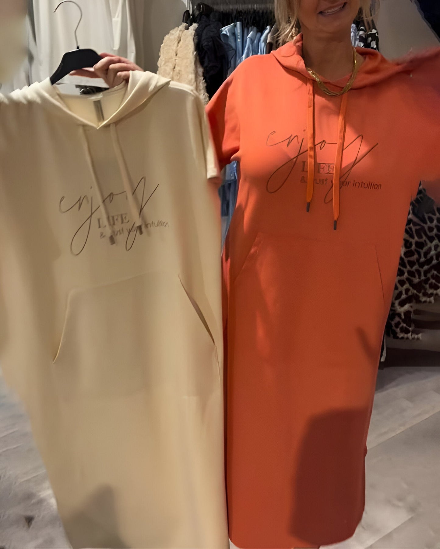 Angela™ | Comfortabele Hoodie Jurk