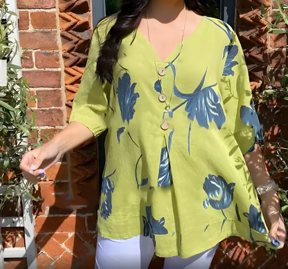 NOËLLE™ | Voorjaarsblouse met V-hals
