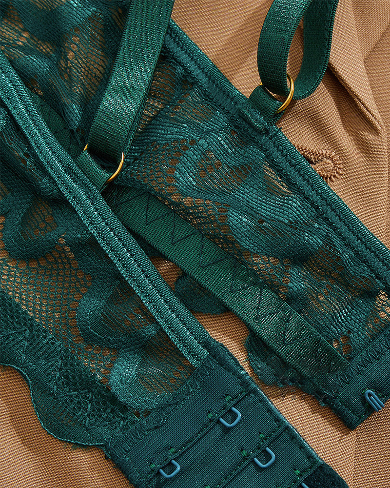 Rachel™ | Sexy Kant Lingerieset met Verstelbare Bandjes