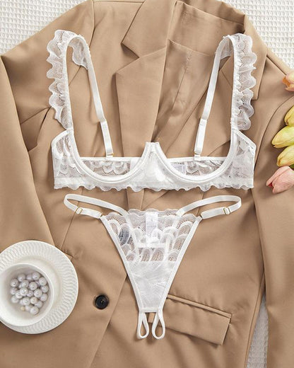 Rachel™ | Sexy Kant Lingerieset met Verstelbare Bandjes
