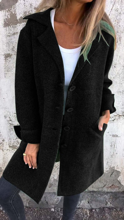 NOËLLE™ | Modern Classic Wool Coat