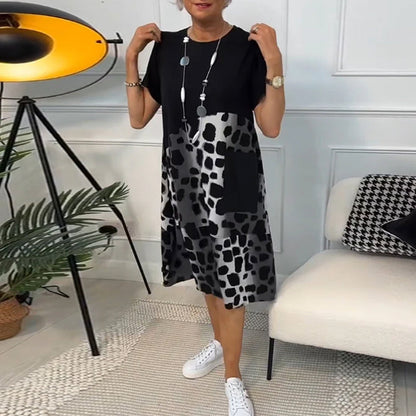 Naomi™ | Casual Printjurk met Ronde Hals