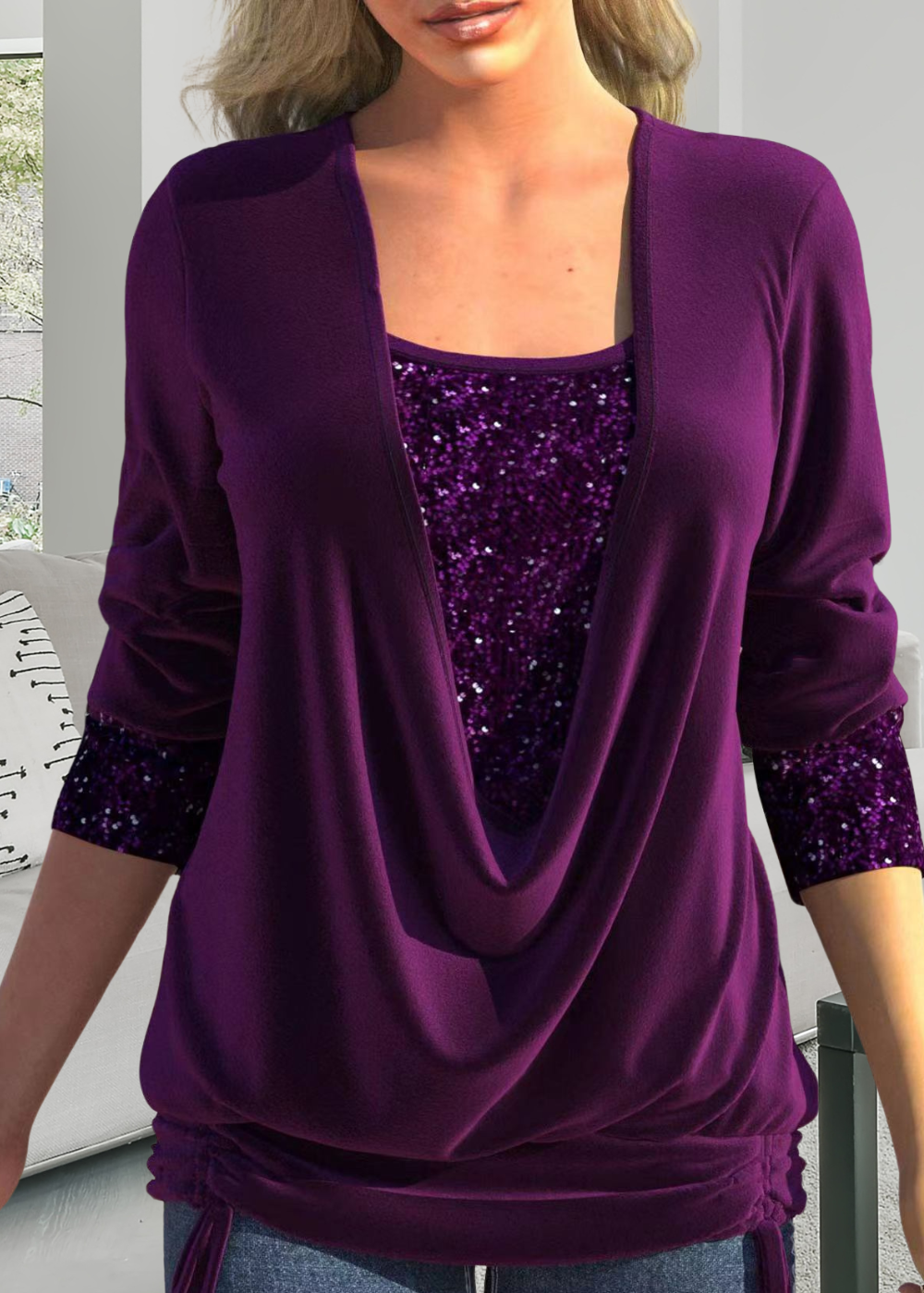 NOËLLE™ | Elegante tweedelige top