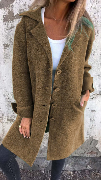 NOËLLE™ | Modern Classic Wool Coat