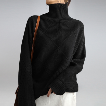 Elena™ | Premium Trui met Hoge Hals