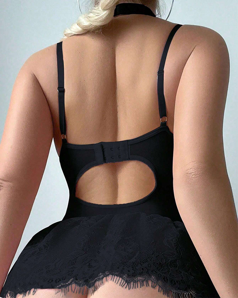 Celeste™ | Romantische Bodycon Lingerie met Kantdetails