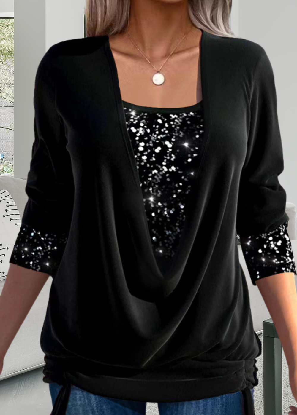 NOËLLE™ | Elegante tweedelige top
