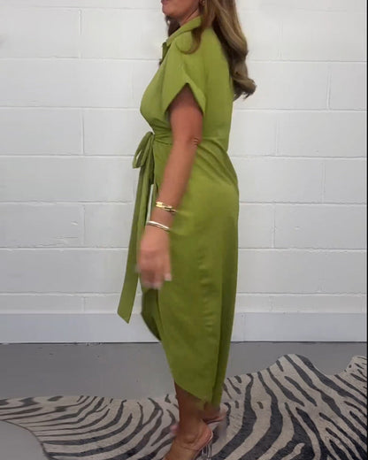 Elise™ | Stijlvolle Geplooide Jurk