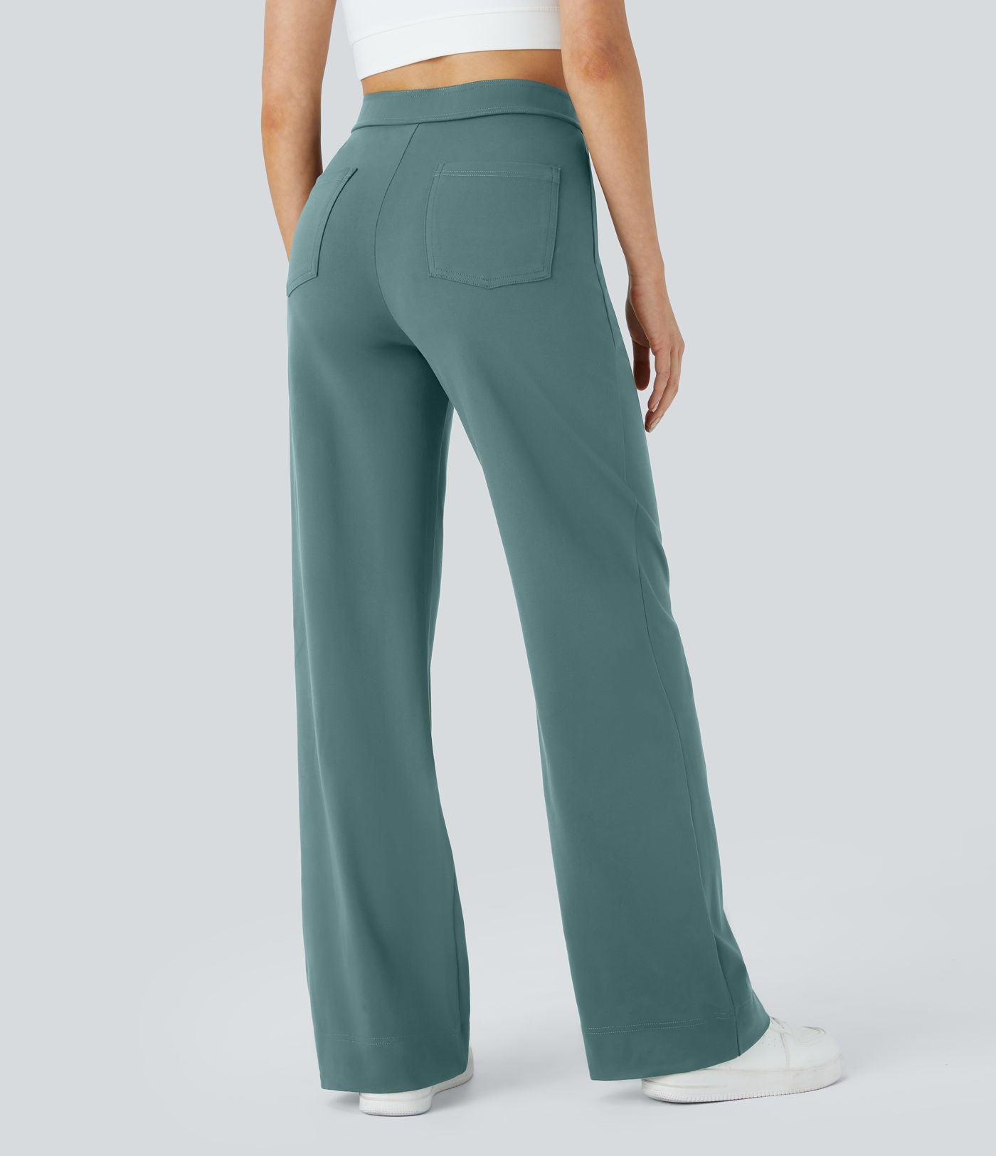 NOËLLE™ | Elastische Broek met hoge Taille