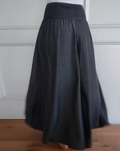 Amalia™ | Broek met Elastische Tailleband