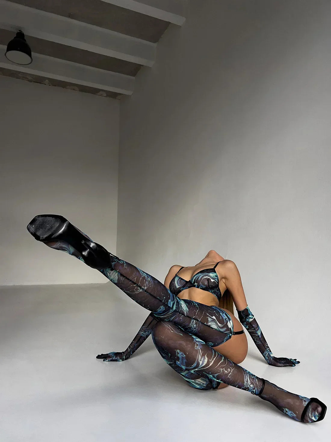 Amanda™ | Complete 5-delige Tie-Dye Lingerieset