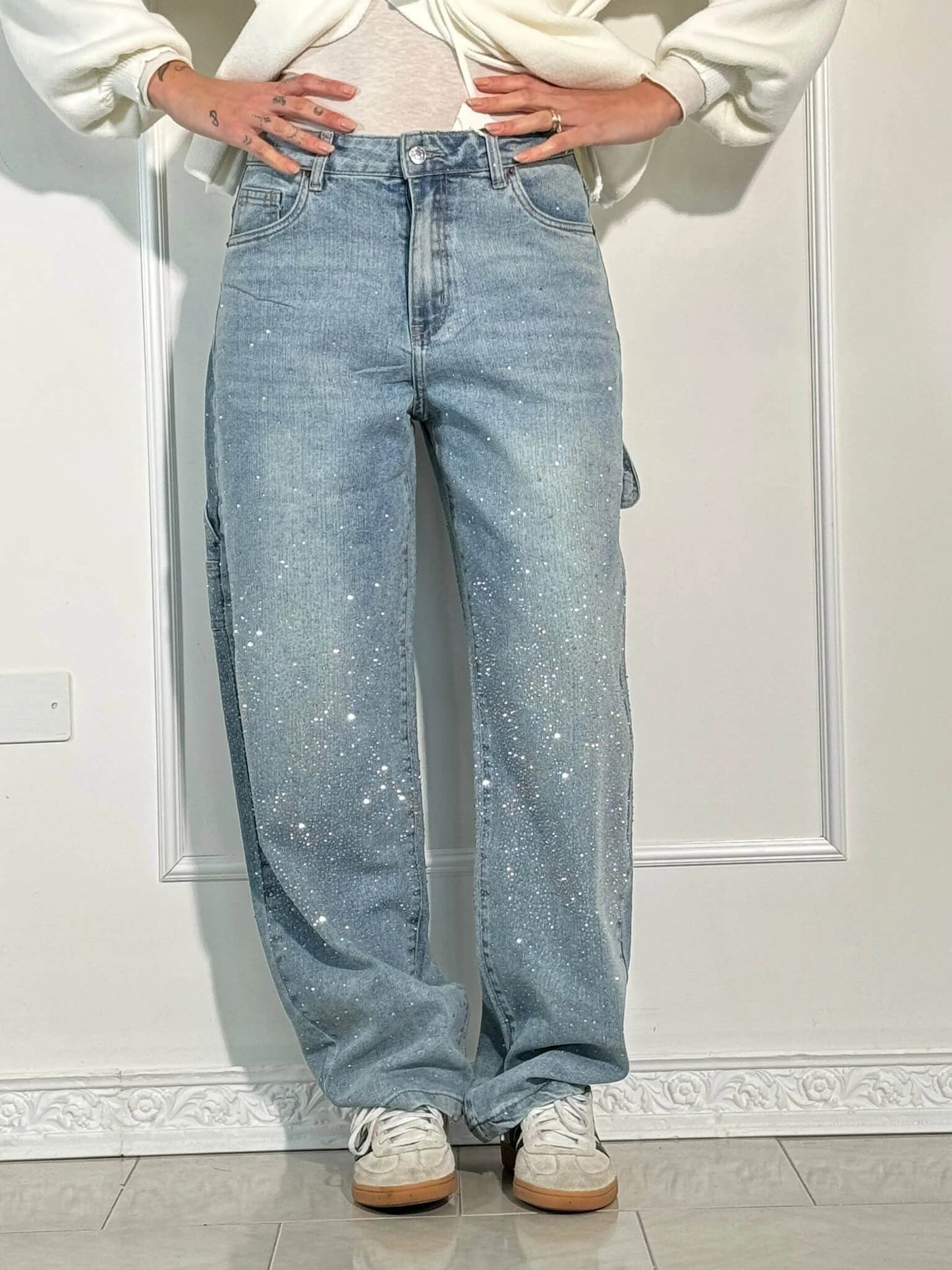 NOËLLE™ | Diamond Jeans