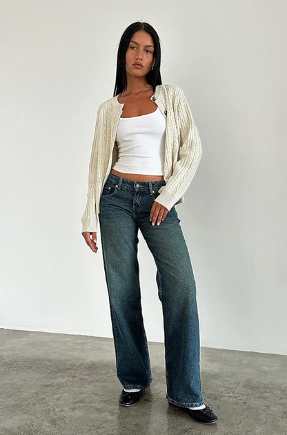 NOËLLE™ | Low-Rise Jeans