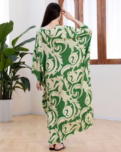 Maya™ | Maxi jurk met V-hals