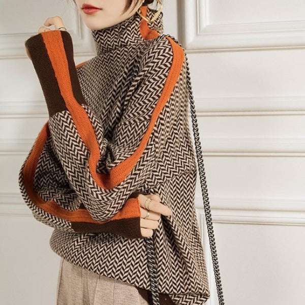 Romée™ | Trui met hoge kraag