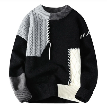 NOËLLE™ | Trui met Patchwork