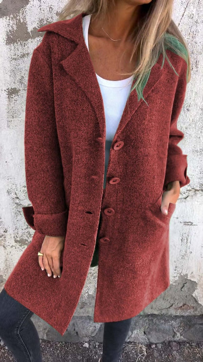 NOËLLE™ | Modern Classic Wool Coat
