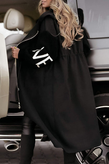 NOËLLE™ | Luxe Lange Jas met Capuchon