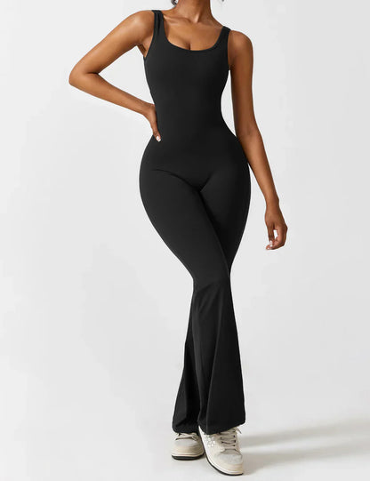 NOËLLE™ | Trendy & Flatterende V-Back Jumpsuit