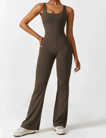 NOËLLE™ | Trendy & Flatterende V-Back Jumpsuit