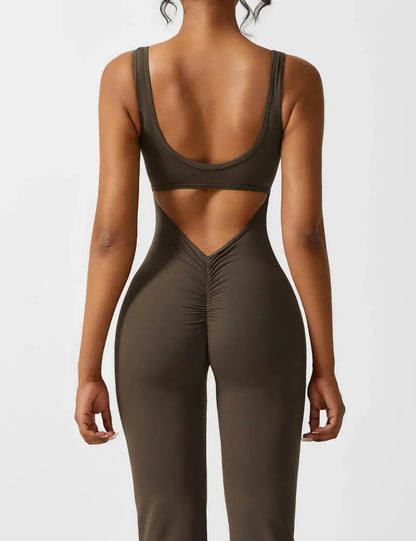NOËLLE™ | Trendy & Flatterende V-Back Jumpsuit