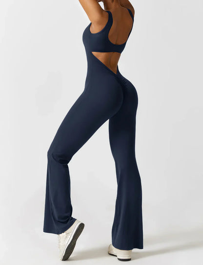NOËLLE™ | Trendy & Flatterende V-Back Jumpsuit