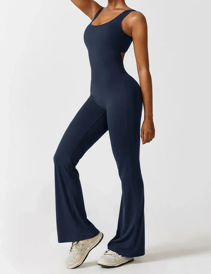 NOËLLE™ | Trendy & Flatterende V-Back Jumpsuit