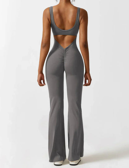 NOËLLE™ | Trendy & Flatterende V-Back Jumpsuit