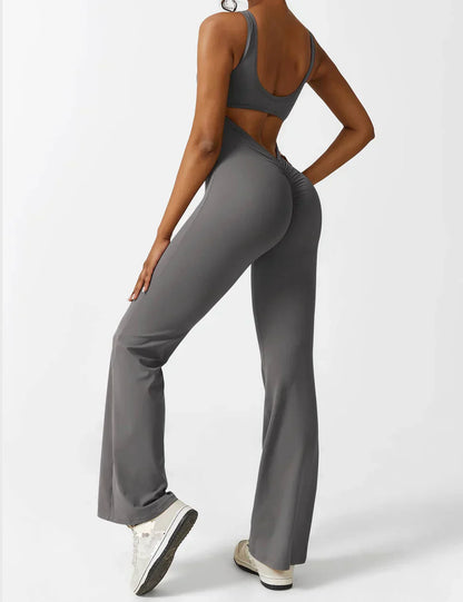 NOËLLE™ | Trendy & Flatterende V-Back Jumpsuit