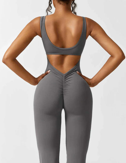 NOËLLE™ | Trendy & Flatterende V-Back Jumpsuit