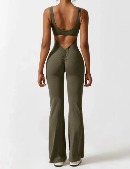NOËLLE™ | Trendy & Flatterende V-Back Jumpsuit