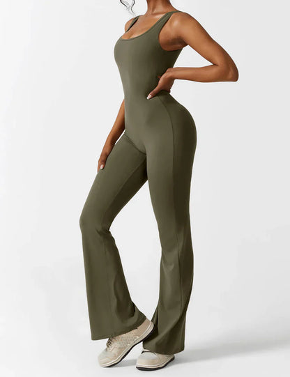 NOËLLE™ | Trendy & Flatterende V-Back Jumpsuit