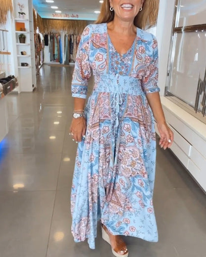 NOËLLE™ | Jurk met V-Hals