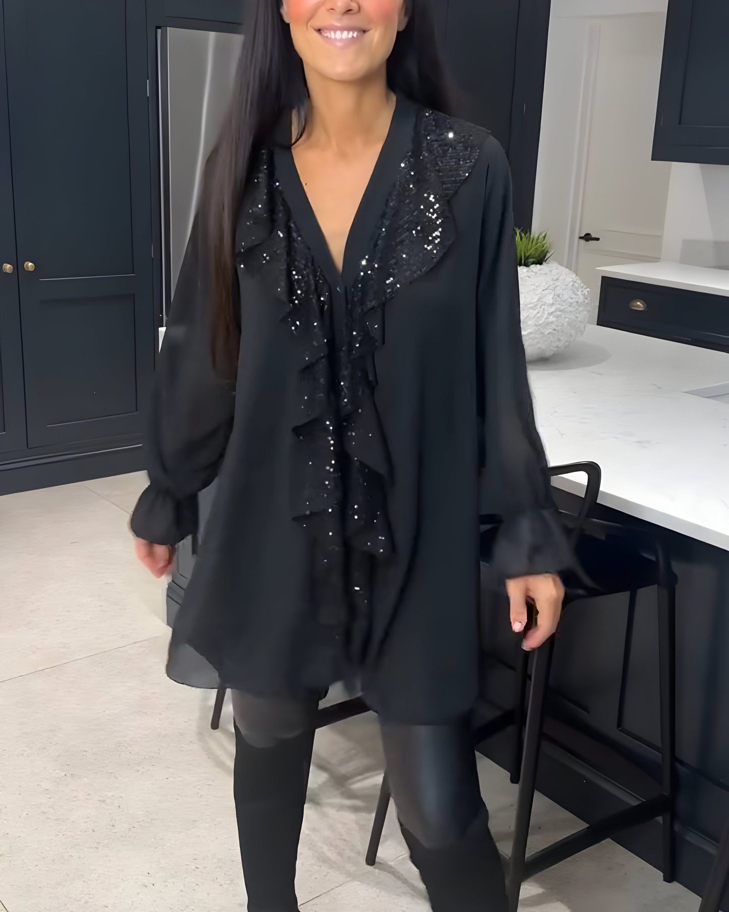 Skylar™ | Elegante Blouse met Volants
