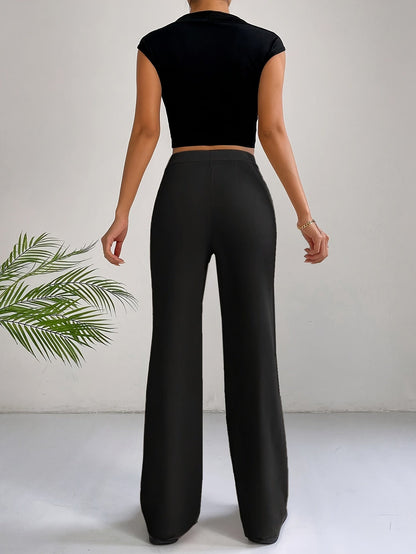 NOËLLE™ | Trendy High-Waist Broek