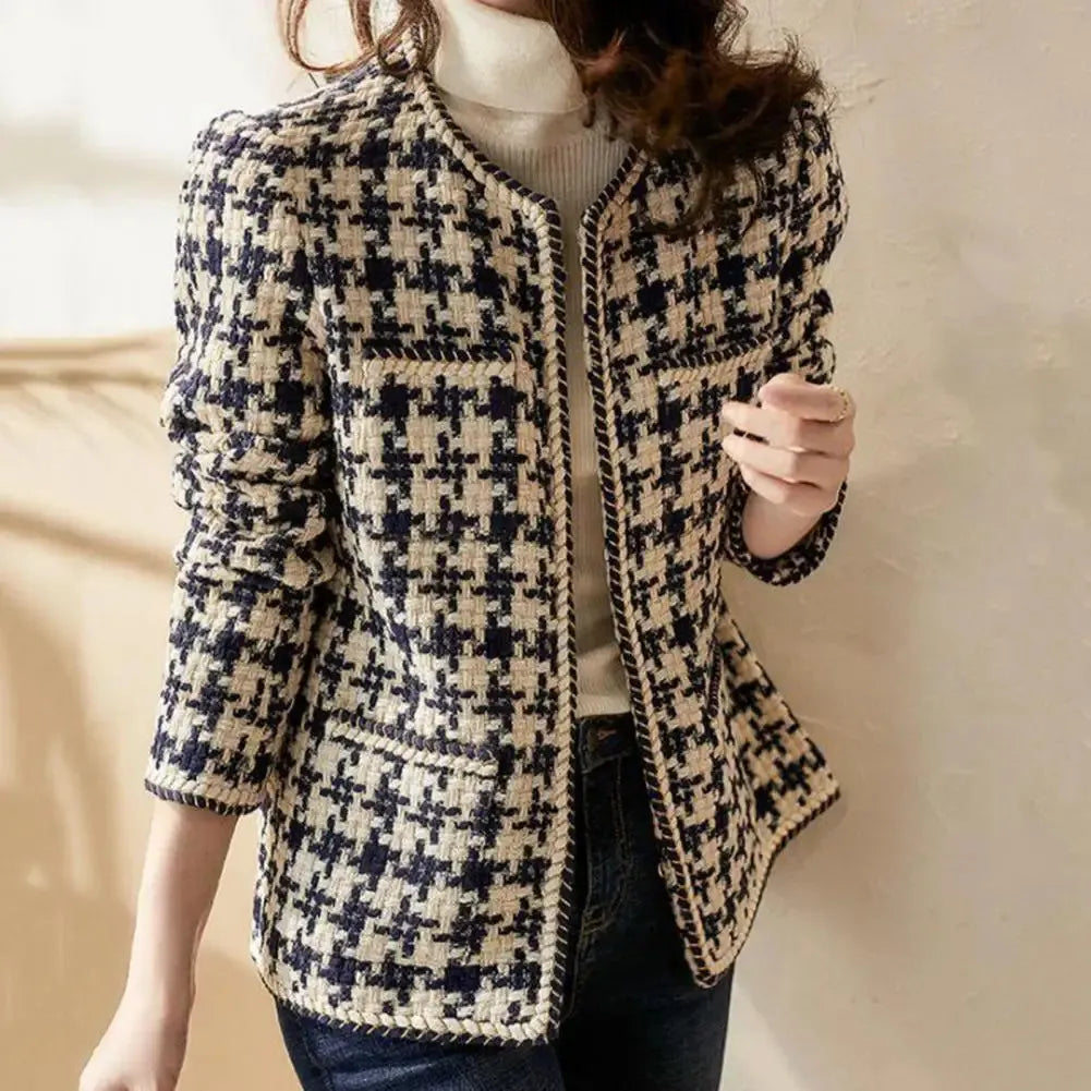 NOËLLE™ | Chique geruit vest