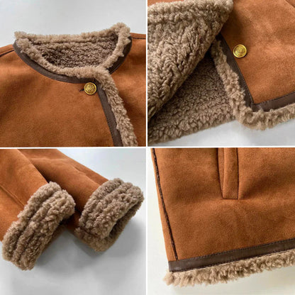 NOËLLE™ | Schapenvacht Voorjaarsjas