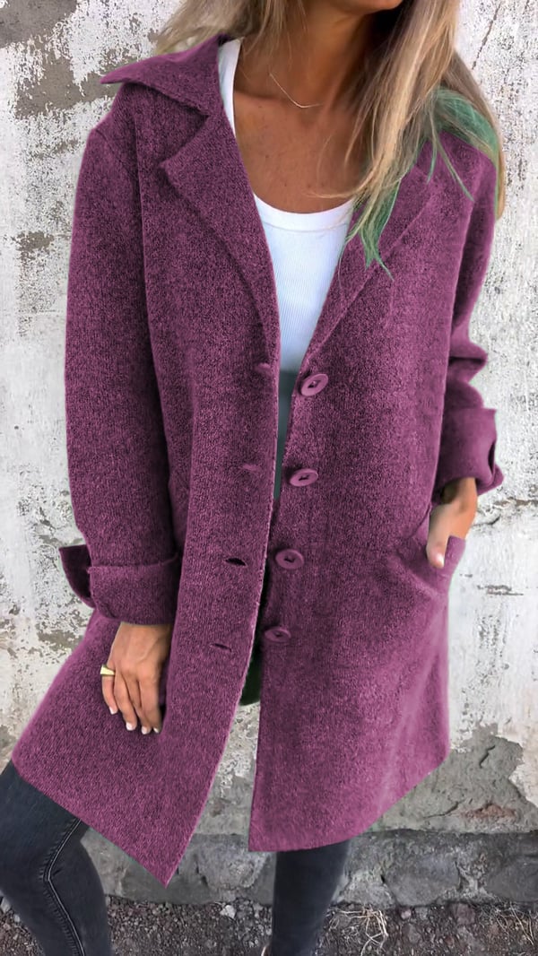 NOËLLE™ | Modern Classic Wool Coat
