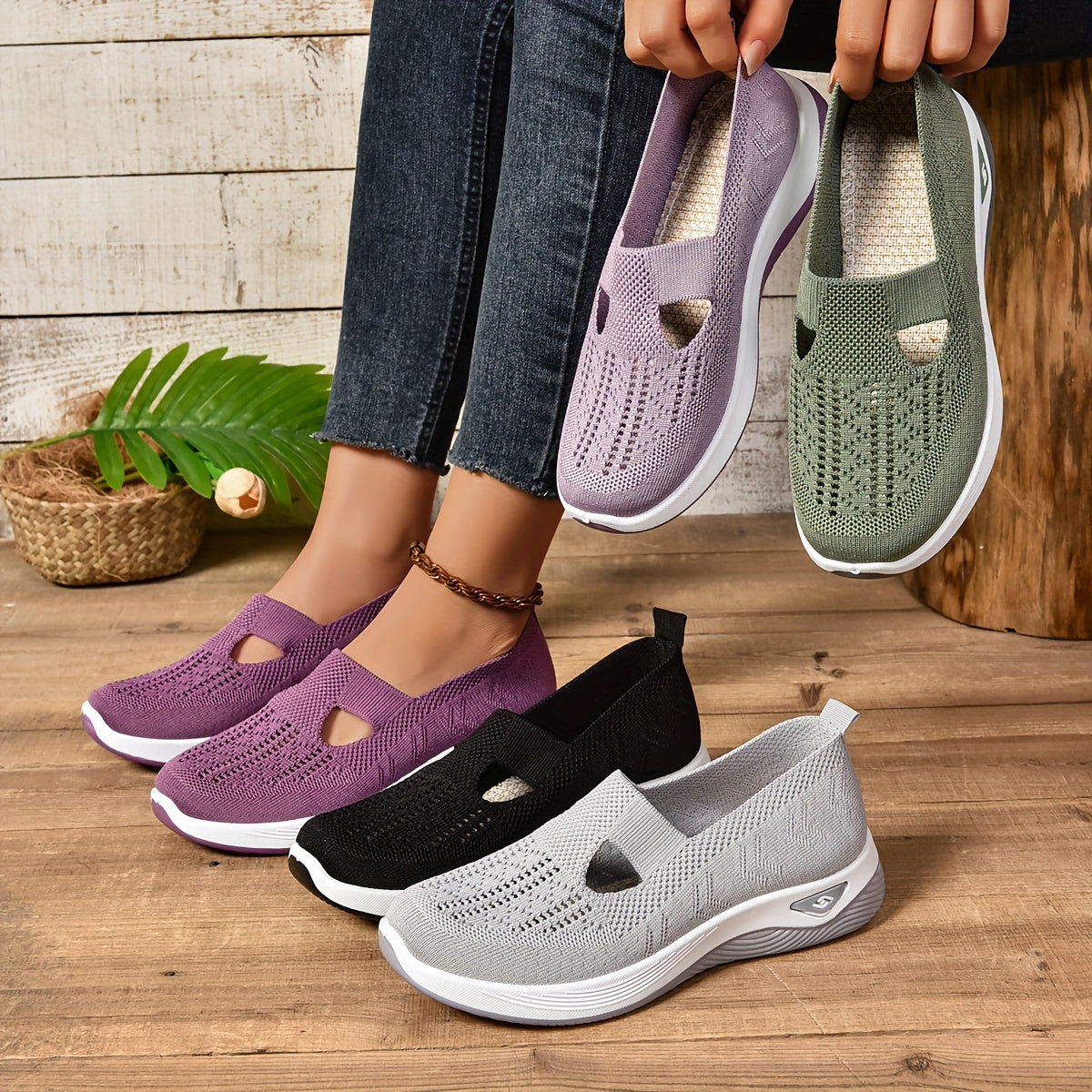 Anna™ | Ademende Slip-on Schoenen