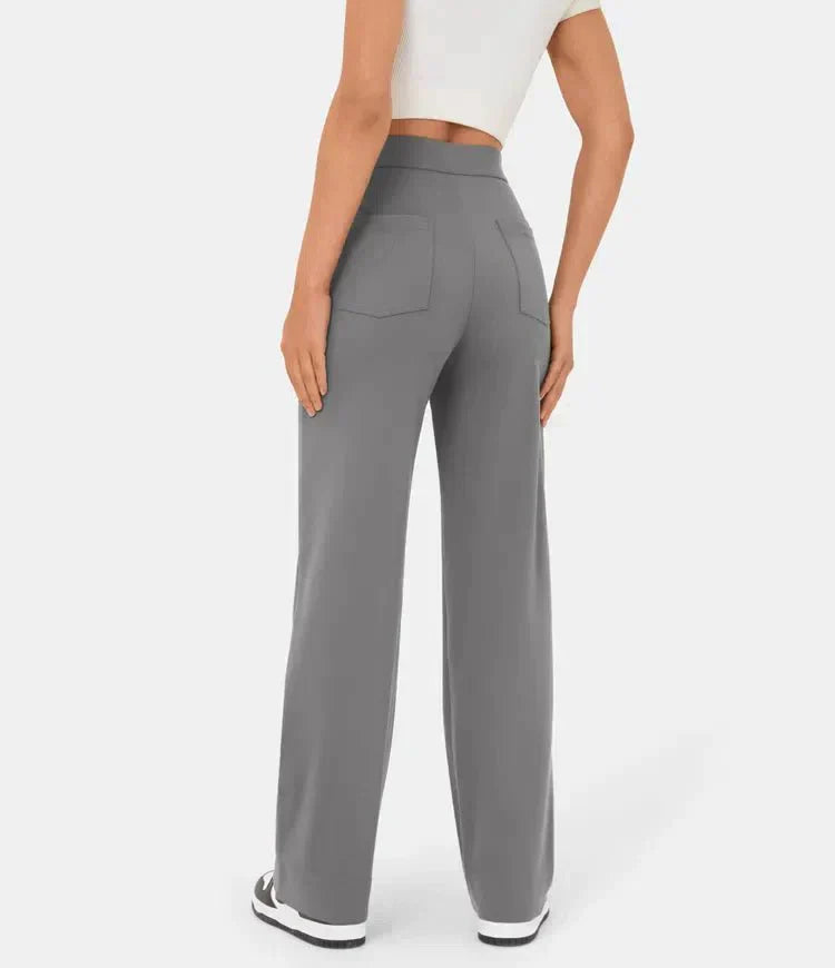 NOËLLE™ | Elastische Broek met hoge Taille