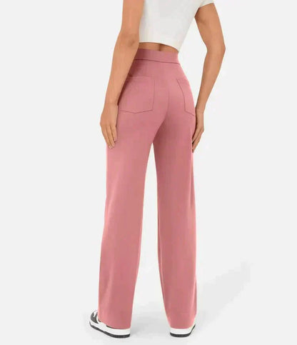 NOËLLE™ | Elastische Broek met hoge Taille
