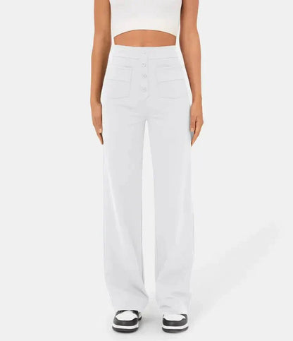 NOËLLE™ | Elastische Broek met hoge Taille