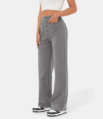NOËLLE™ | Elastische Broek met hoge Taille